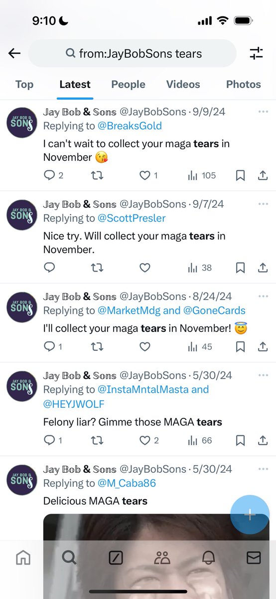 Don’t wanna but gunna…
Love ya buddy. <a href="/JayBobSons/">𝕁𝕒𝕪 𝔹𝕠𝕓 & 𝕊𝕠𝕟𝕤</a> - tears edition.