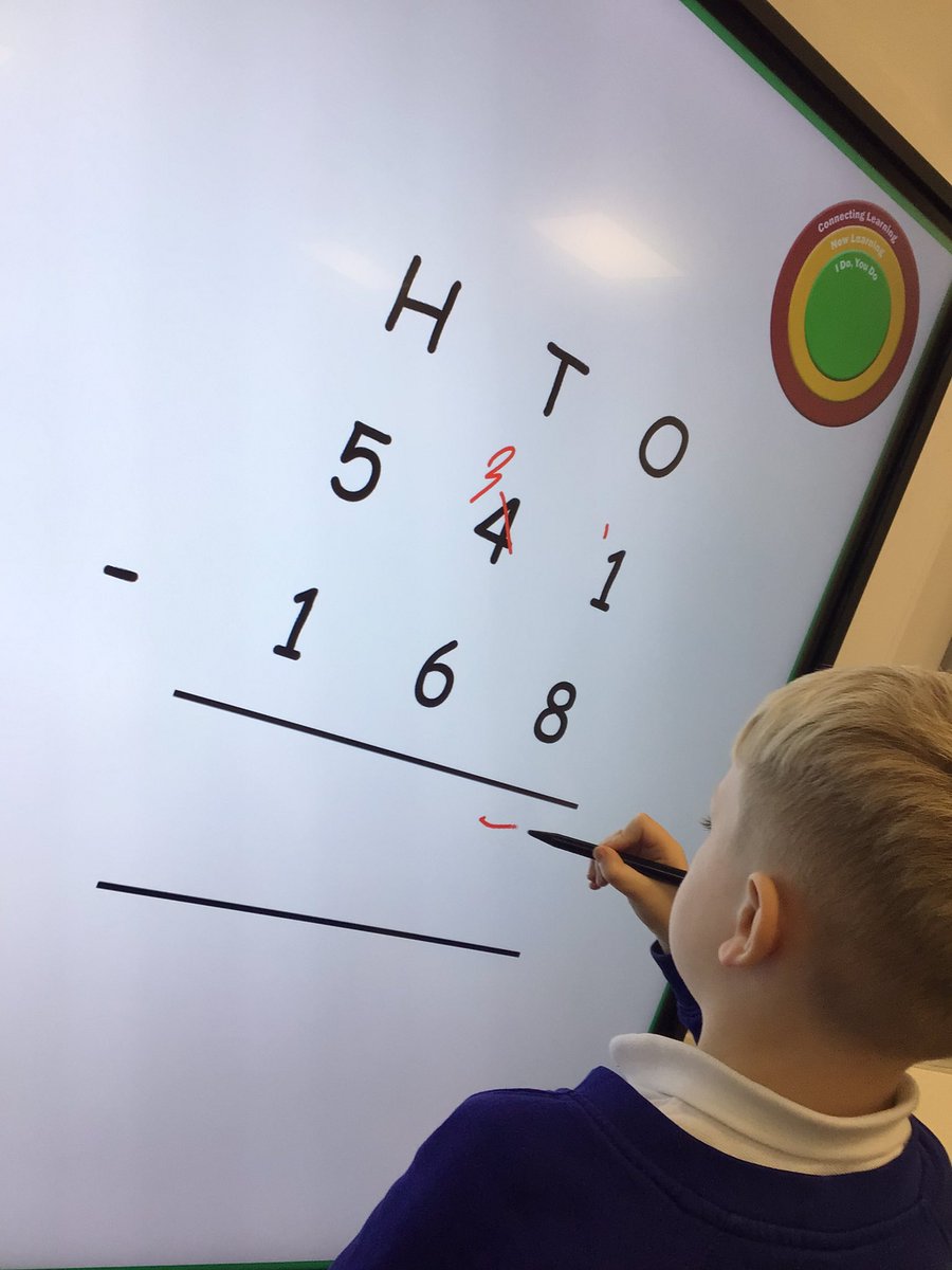 DeltaMerseyYr3's tweet photo. Weโre busy recapping how to use column method to subtract 3-digit numbers ๐ @DeltaMersey #MPAMaths https://t.co/ipNSL0dxps