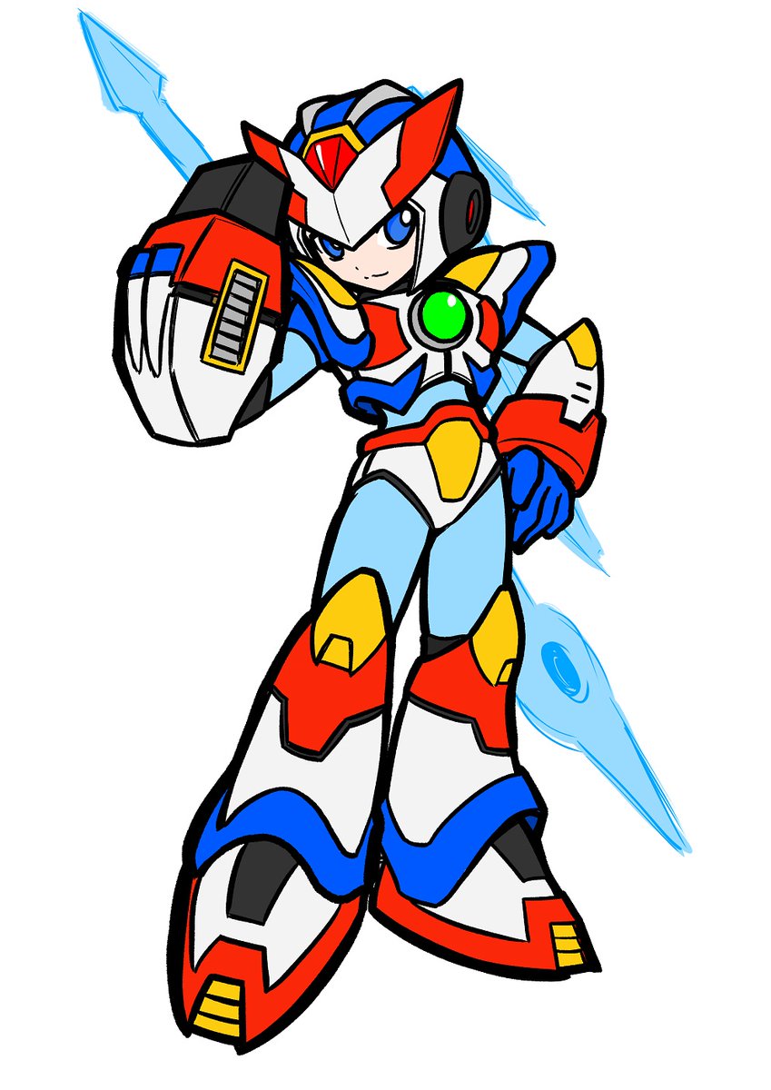aoihito72's tweet photo. 過去絵ロックマンX×ロックマンゼロ
アーマーと四天王 https://t.co/Qi6QPIqKYZ