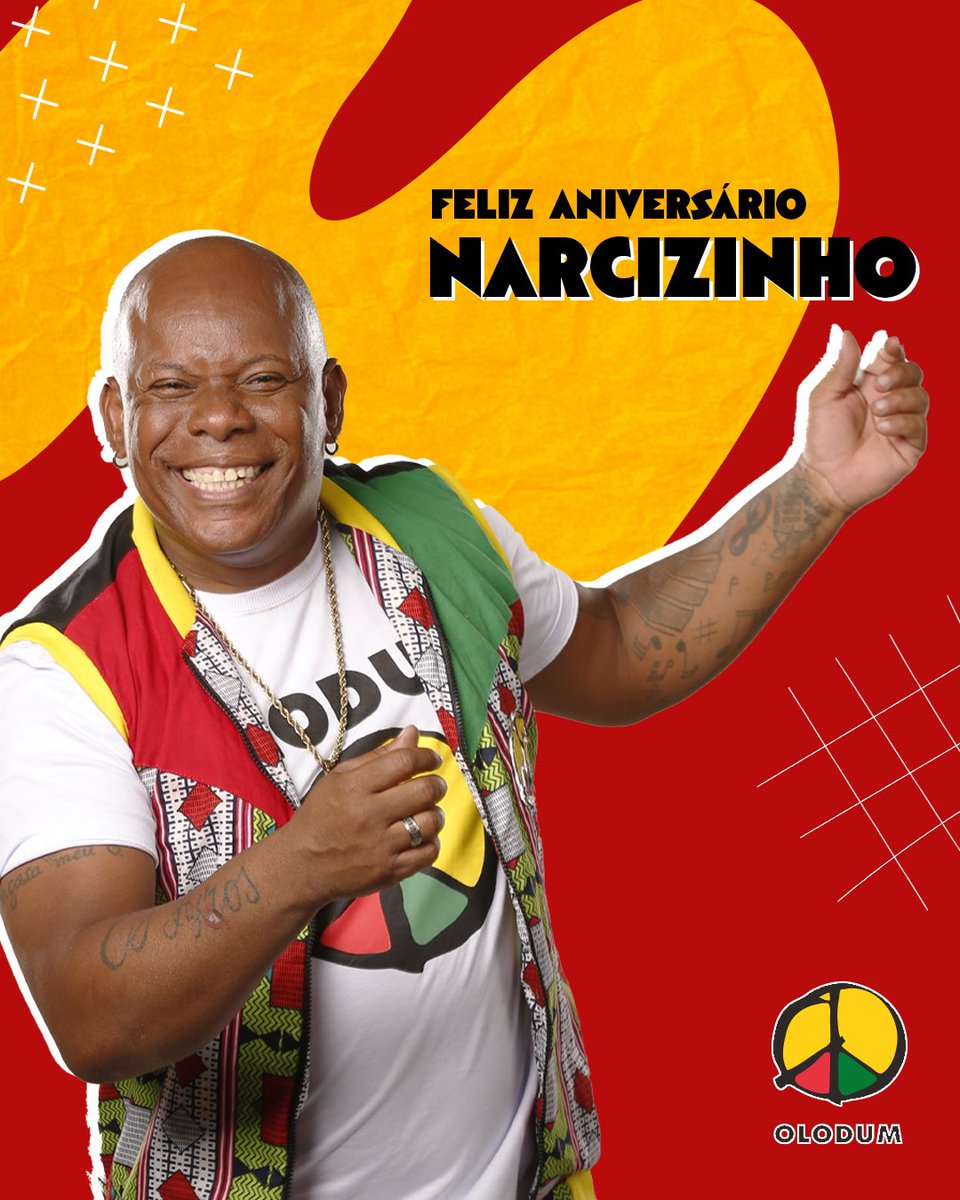 Hoje o dia é todo da nossa voz afro! Felicidades Narcizinho!!