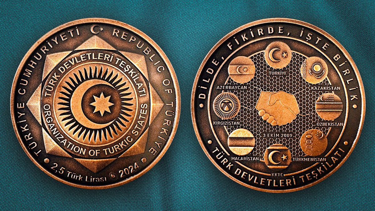 Türkiye, Türk Devletleri Teşkilatının (TDT) 15. kuruluş yıl dönümünde, İsmail Bey Gaspıralı'nın "Dilde, Fikirde, İşte Birlik" sloganın yer aldığı hatıra parası bastırdı