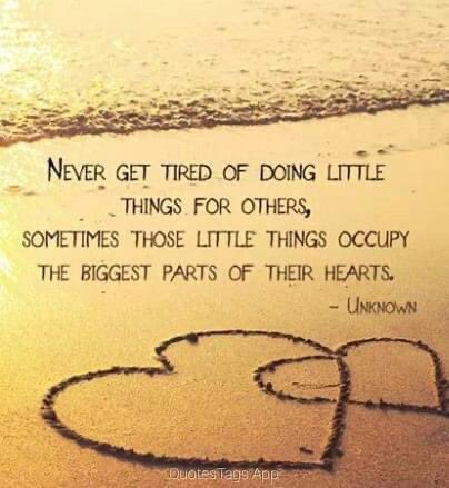 The Little Things YOU DO For OTHERS MATTER‼️🙏❤️🥰