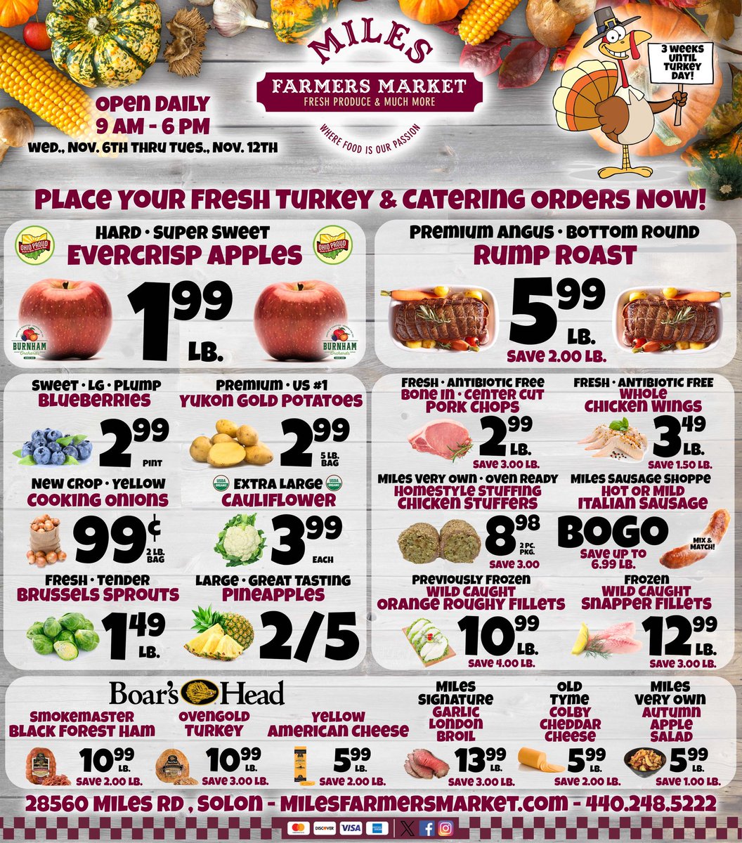 MrsTKranz's tweet photo. See 👀 what's on #SALE Prices good 11/06/2024 thru 11/12/2024 #milesabovetherest #wherefoodisourpassion https://t.co/N5k7MAgclw https://t.co/cCcOq9H1LU