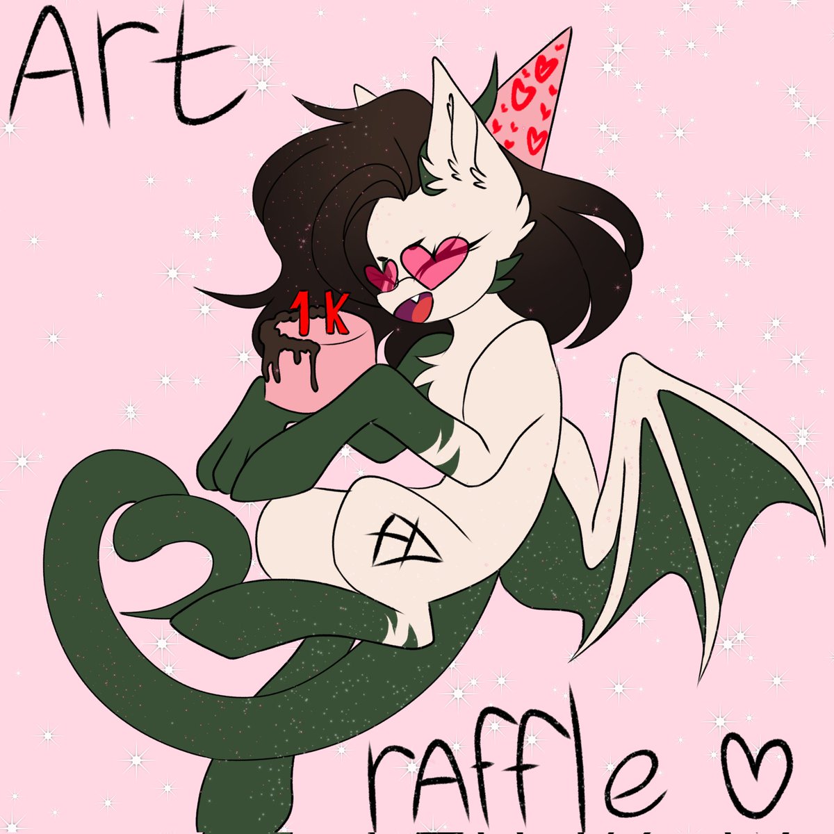 ART RAFFLE in honor of reaching 1000 followers ✨
Put a ❤️, follow me, retweet and comment with your OC 
I will choose THREE winners who will receive art from me 
The raffle ends on November 15th
Good luck to everyone! 🍀