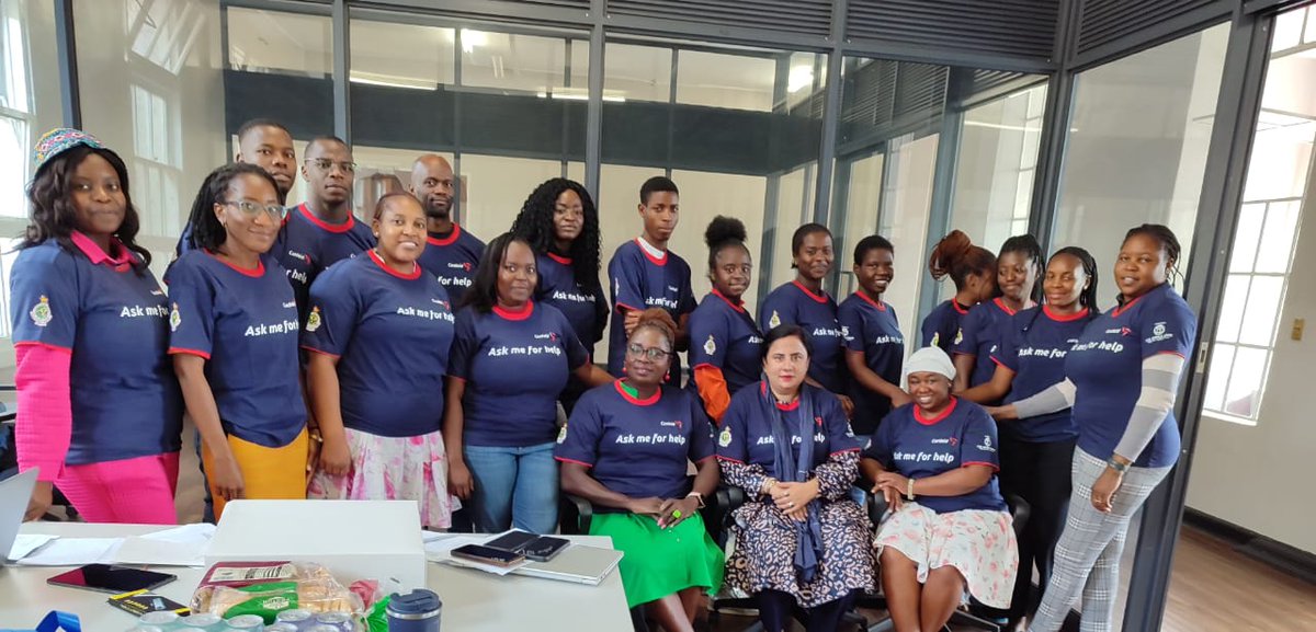ZCERP & EHS projects (@rbfhealthzim) on Twitter photo Meet our <a href="/PGHZIM/">Parirenyatwa Group of Hospitals</a> Psychological support call centre staff members who are here to help you with all your mental health concerns. Call toll-free 2024 to get help. Tell someone too. Our mental health matters. <a href="/CordaidZim/">Cordaid Zimbabwe</a> <a href="/MoHCCZim/">Ministry of HealthZW</a> <a href="/TMukunyadzi/">tmu</a> <a href="/Cordaid/">Cordaid</a> Meet our <a href="/PGHZIM/">Parirenyatwa Group of Hospitals</a> Psychological support call centre staff members who are here to help you with all your mental health concerns. Call toll-free 2024 to get help. Tell someone too. Our mental health matters. <a href="/CordaidZim/">Cordaid Zimbabwe</a> <a href="/MoHCCZim/">Ministry of HealthZW</a> <a href="/TMukunyadzi/">tmu</a> <a href="/Cordaid/">Cordaid</a>