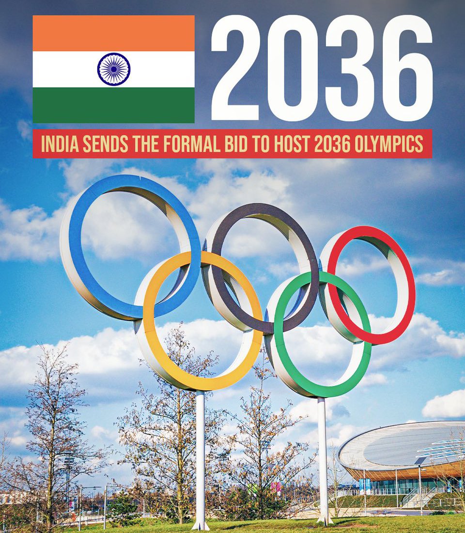 India is all set to make history by hosting the 2036 Olympics! The Indian Olympic Association has taken a giant leap forward by submitting a Letter of Intent to the International Olympic Committee (IOC)

This move is a testament to PM Shri <a href="/narendramodi/">Narendra Modi</a> ji's vision of positioning