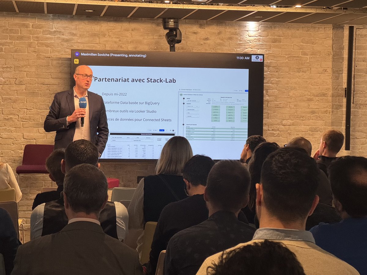 Λ\: Onepoint x Stack Labs (@stack_labs) on Twitter photo Clap de fin pour notre événement Masterclass IA 💫
Cet événement a été l'occasion de découvrir comment l'#iA, portée par les dernières nouveautés de <a href="/GoogleCloud_FR/">Google Cloud France</a>, transforme en profondeur le monde de l'entreprise.
Un grand merci 🙏 à l'ensemble des participants! Clap de fin pour notre événement Masterclass IA 💫
Cet événement a été l'occasion de découvrir comment l'#iA, portée par les dernières nouveautés de <a href="/GoogleCloud_FR/">Google Cloud France</a>, transforme en profondeur le monde de l'entreprise.
Un grand merci 🙏 à l'ensemble des participants!