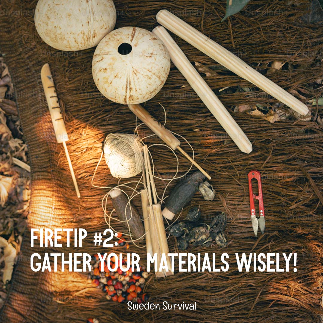 SwedenSurvival's tweet photo. Successful fire-building. Collect three types of fuel: tinder (small, dry materials that ignite easily), kindling (small sticks or twigs), and larger logs for the main fire. Good tinder options include dry leaves, grass, or pine needles. 🔥✨
#FireBuilding #SurvivalSkills https://t.co/fF1y1zbS6c