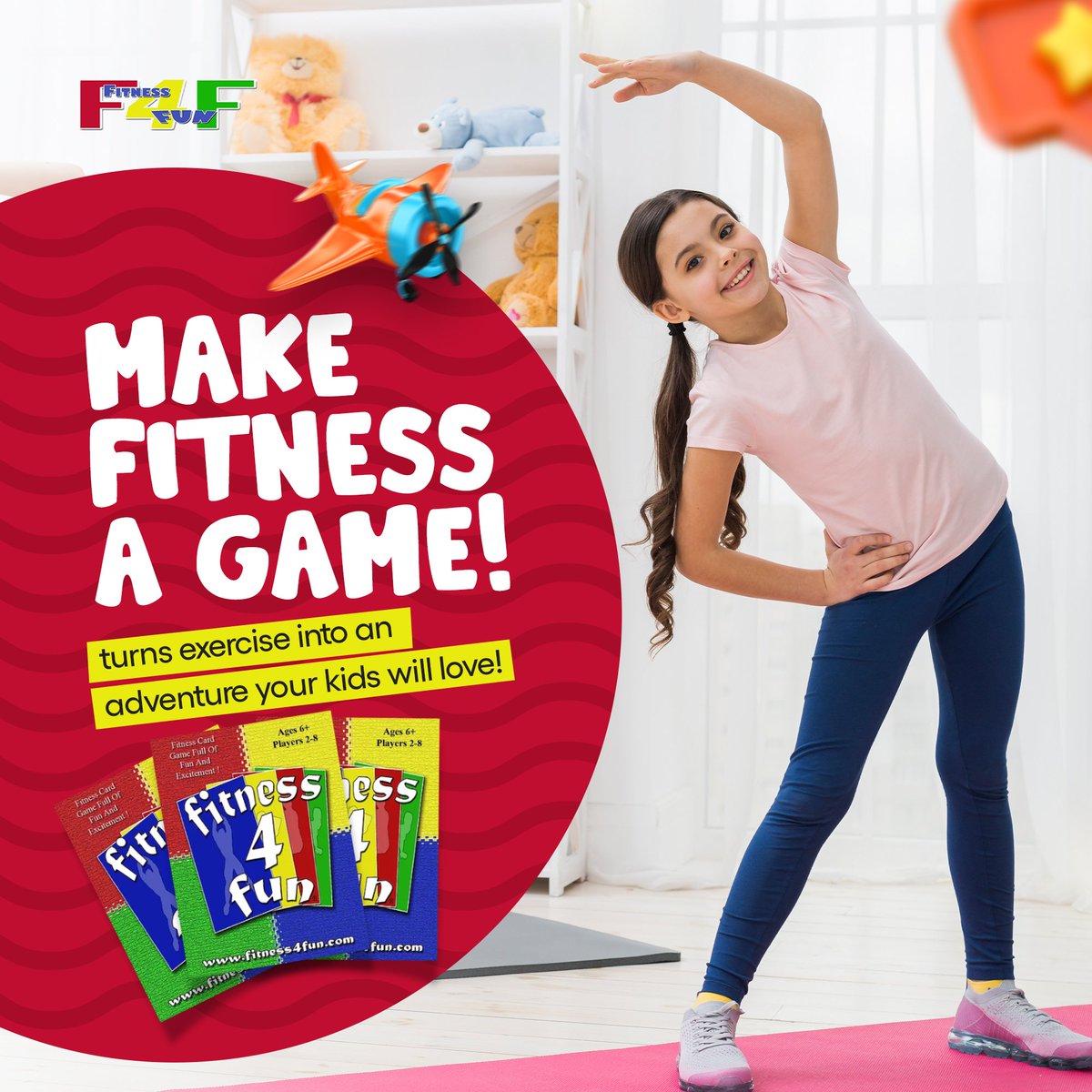 Exercise4fun2's tweet image. Who said exercise can’t be an adventure?

With our unique approach, fitness becomes a game your kids will love

Order now and kickstart the fun in fitness! 🏃‍♂️🎉
🛒 :a.co/d/hMckD4W

#kidsfitness #funexercise #activekids #fitnessadventure #healthylifestyle #exercise4fun