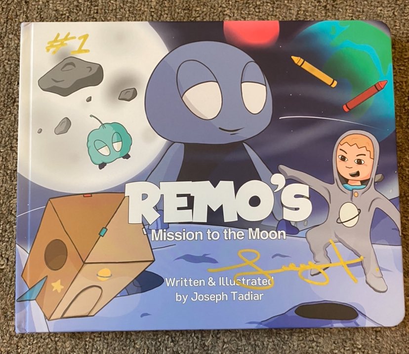 Remos world book arrived today (signed and numbered no 1) great quality seriously impressed <a href="/joeytadiar/">Joey T</a> <a href="/remosworld/">REMO’S WORLD</a>