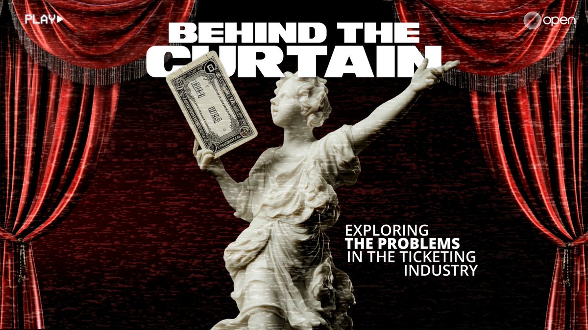 Join us as we peak behind the curtain and expose the ticketing monopoly plaguing global events.

It's time to stand up for an open, onchain ticketing industry ✊🎟️
