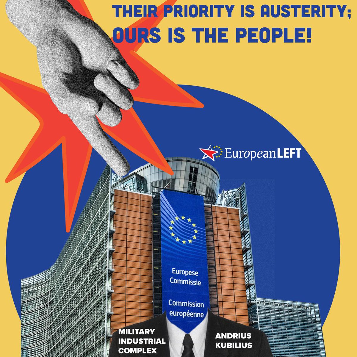europeanleft's tweet photo. For a peaceful Europe: The European Left opposes militarization and NATO expansion. We call for an independent, disarmament-focused EU security policy that prioritizes neutrality and diplomacy over arms. #PeaceForEurope #NoToMilitarization https://t.co/KnBg721ie1