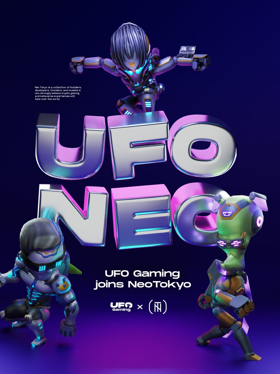 intodotspace's tweet image. DIMENSIONS CONVERGE IN THE CITADEL... 🌆

UFO Gaming has ascended to join the Crypto Gaming Illuminati @NeoTokyoCode. This marks a pivotal fusion of interstellar gaming innovation and neo-futurist vision.

Building in the shadows from the heart of The Citadel, our alliance will…