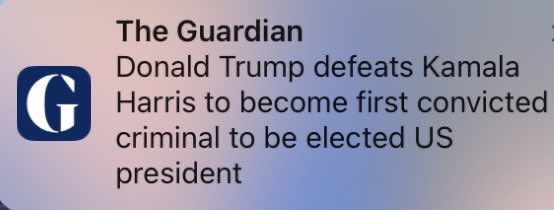 The first convicted CRIMINAL to be elected US president. This is a joke 🙃🫠