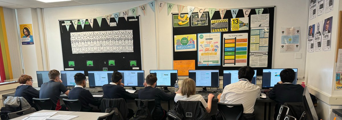 The <a href="/bebrasuk/">Bebras UK</a> competition has begun here at <a href="/Olchfaschool/">Olchfa School</a> !

Good luck to all of our Computer Scientists who will be taking part in the challenge over the next week!

🍀💻🖱️🤖
#ComputationalThinking #BebrasUK #Bebras2024