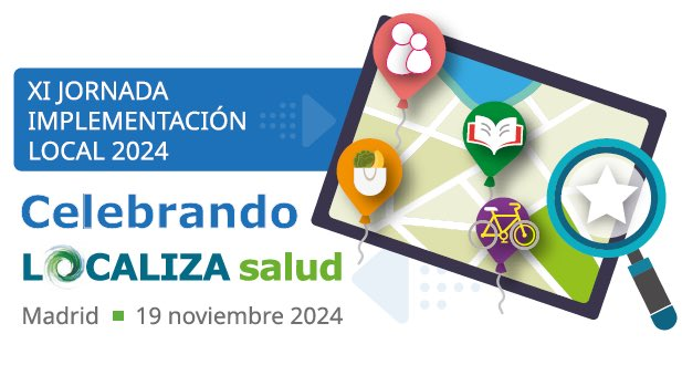 XI Jornada Implementación Local de la Estrategia de Promoción de la Salud y Prevención: Celebrando LOCALIZA salud, 19 noviembre 2024 🎈🎈Programa, inscripciones y enlace al streaming👉🏾sanidad.gob.es/areas/promocio… organizado por <a href="/sanidadgob/">Ministerio de Sanidad</a> y <a href="/fempcomunica/">FEMP</a> #mapas🎈 #activosparalasalud