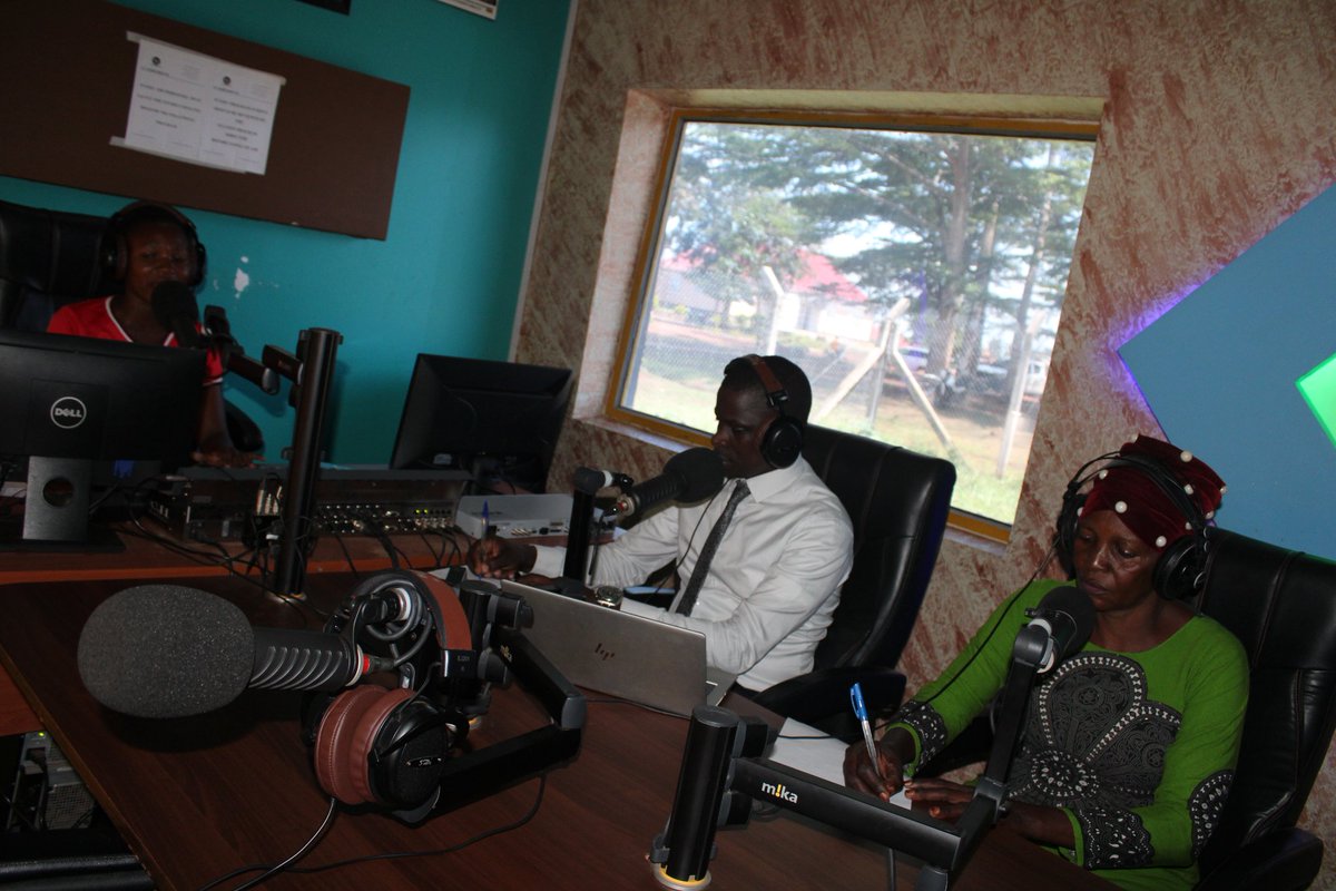 Earlier today, we conducted a radio talkshow at Namayingo FM to prepare &amp; mobilize the public for tomorrow’s budget conference. This will be an avenue to provide accountability for the previous financial year, gather community dev't priorities &amp; plans for next financial year.