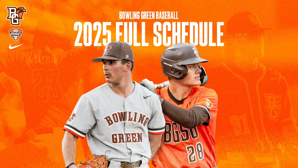⚾️Bowling Green Releases 2025 Baseball Schedule, Headlined By Hosting Notre Dame

⚾️BGSU Non-Conference Schedule To Include Hosting Notre Dame, Traveling to Cincinnati, Michigan State, Michigan

📰: tinyurl.com/2y5efqxf
📅: tinyurl.com/2yepkcjh

#AyZiggy