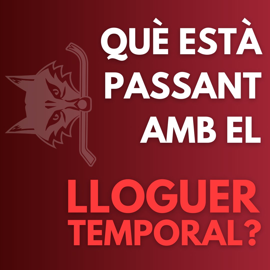 🤔 Què està passant amb el lloguer temporal? 

🏠La dificultat per a viure de lloguer en Nou Barris i a tota Barcelona no sols està relacionada amb el preu del lloguer i la falta adjudicació d'habitatge públic, sinó també per l'augment d'una nova figura: els lloguers temporals.🧵
