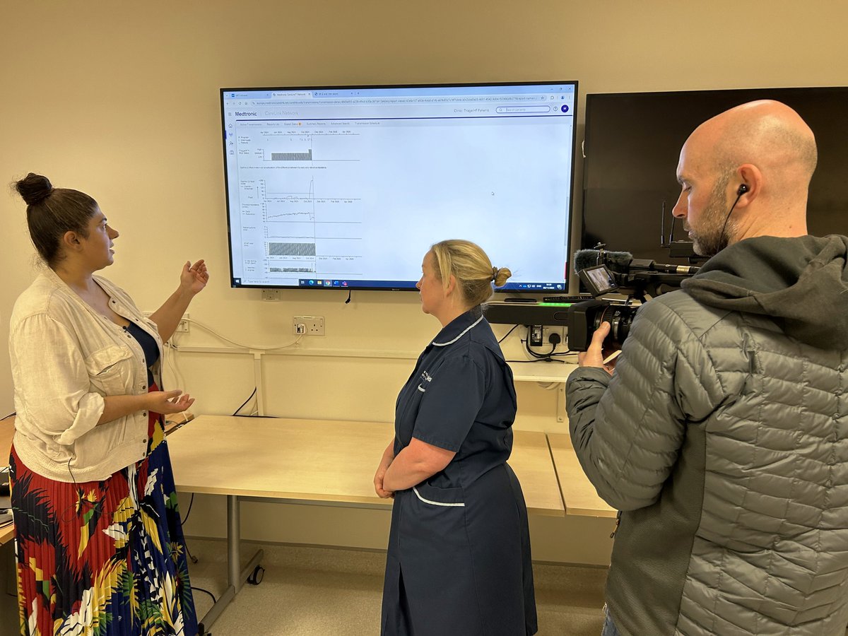 🎥 Tune in to <a href="/BBCNWT/">BBC North West</a> at 6.30pm today (6 November) to hear more about how remote heart monitoring is dramatically reducing hospitalisations and improving patient care for patients with heart failure.

This follows research led by Dr Fozia Ahmed, Consultant Cardiologist at <a href="/MFTnhs/">MFT NHS</a>