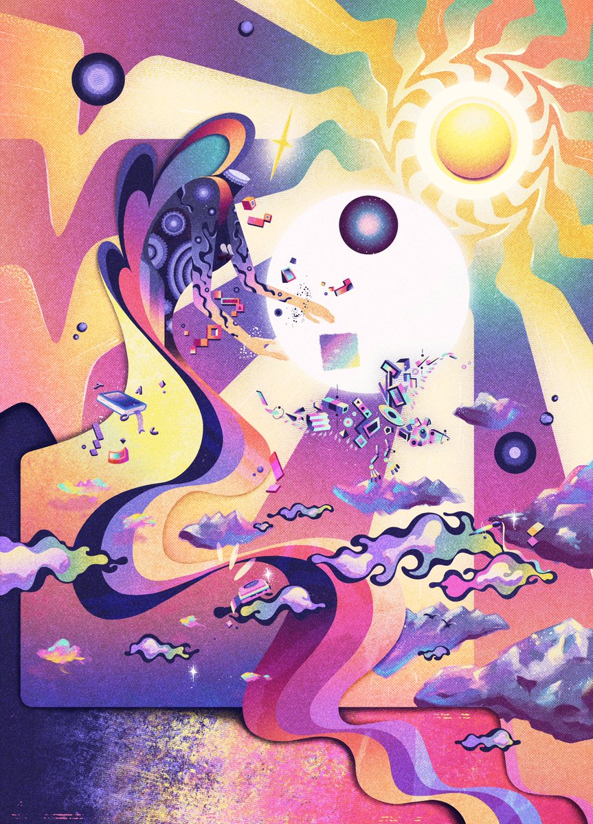 gm ⛅️

Today, I would like to delve into the secrets, hidden meanings and message behind my latest 1/1 piece, "The Act Of Creation", and explain why it holds such significance for me.

Little thread below 🧵