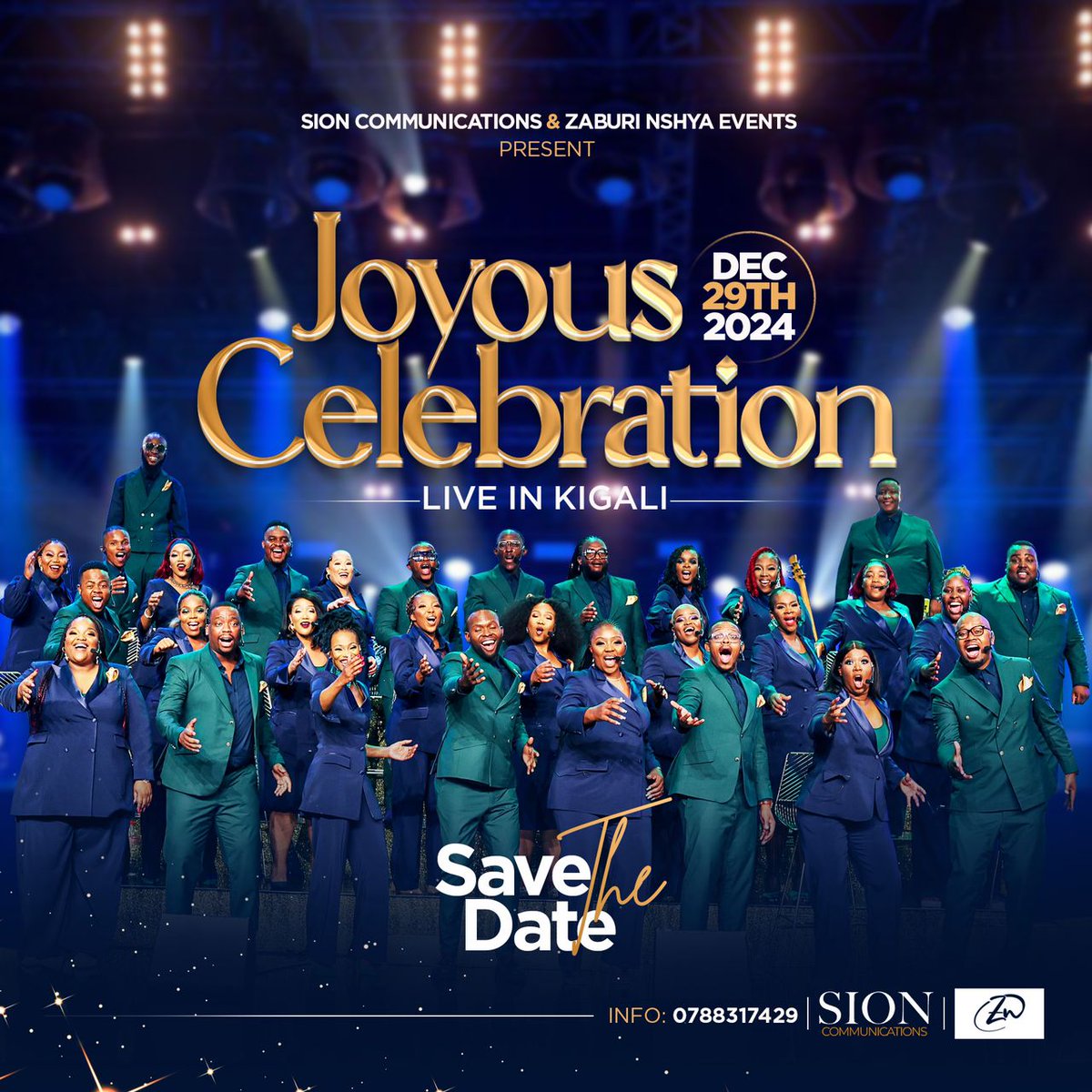 IgihangoMedia's tweet photo. #IgihangoUpdates

The well-known South-African🇿🇦 @JoyousSA is coming to #Rwanda🇷🇼 before we end this year,

📌Mark your calendar, it is on 29th December 2024.

@ZionTempleCC @PaulGitwaza @IsraeMbonyi @alinegah @anumino @benjamindube @harerimana_tito @erick_shaba https://t.co/cDJ5AIZSW8