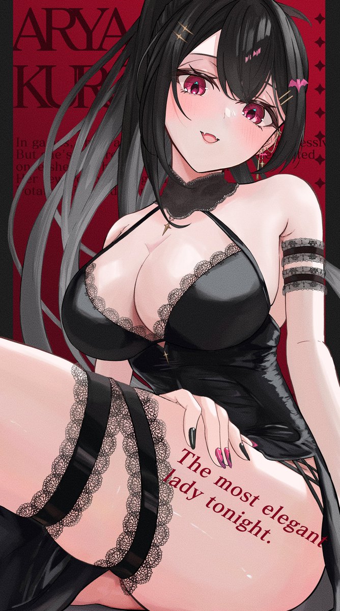 dontsu_dont_to's tweet image. Arya Kuroha -The Most Elegant Lady Tonight-
(Tap the image!!!)
#aryart