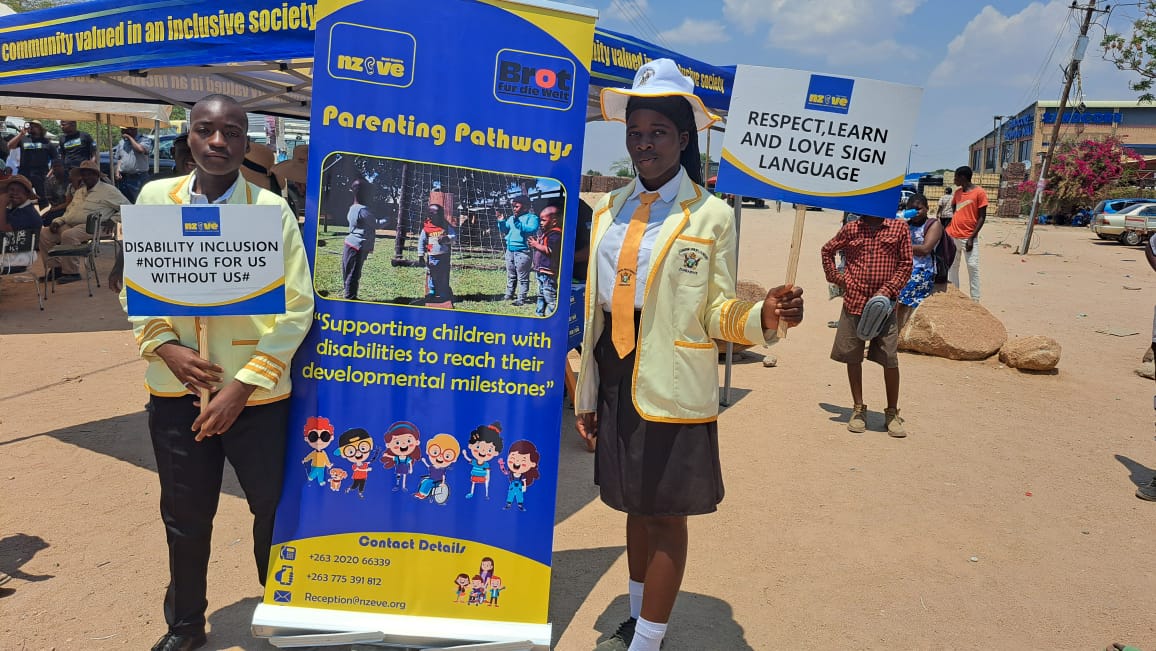 Buhera RDC Junior Councillors championing inclusive development at a disability awareness campaign with Nzeve Deaf Centre in Murambinda on the 26th of October 2024. The theme for the event was sign up for sign language rights.

Cred Buhera RDC