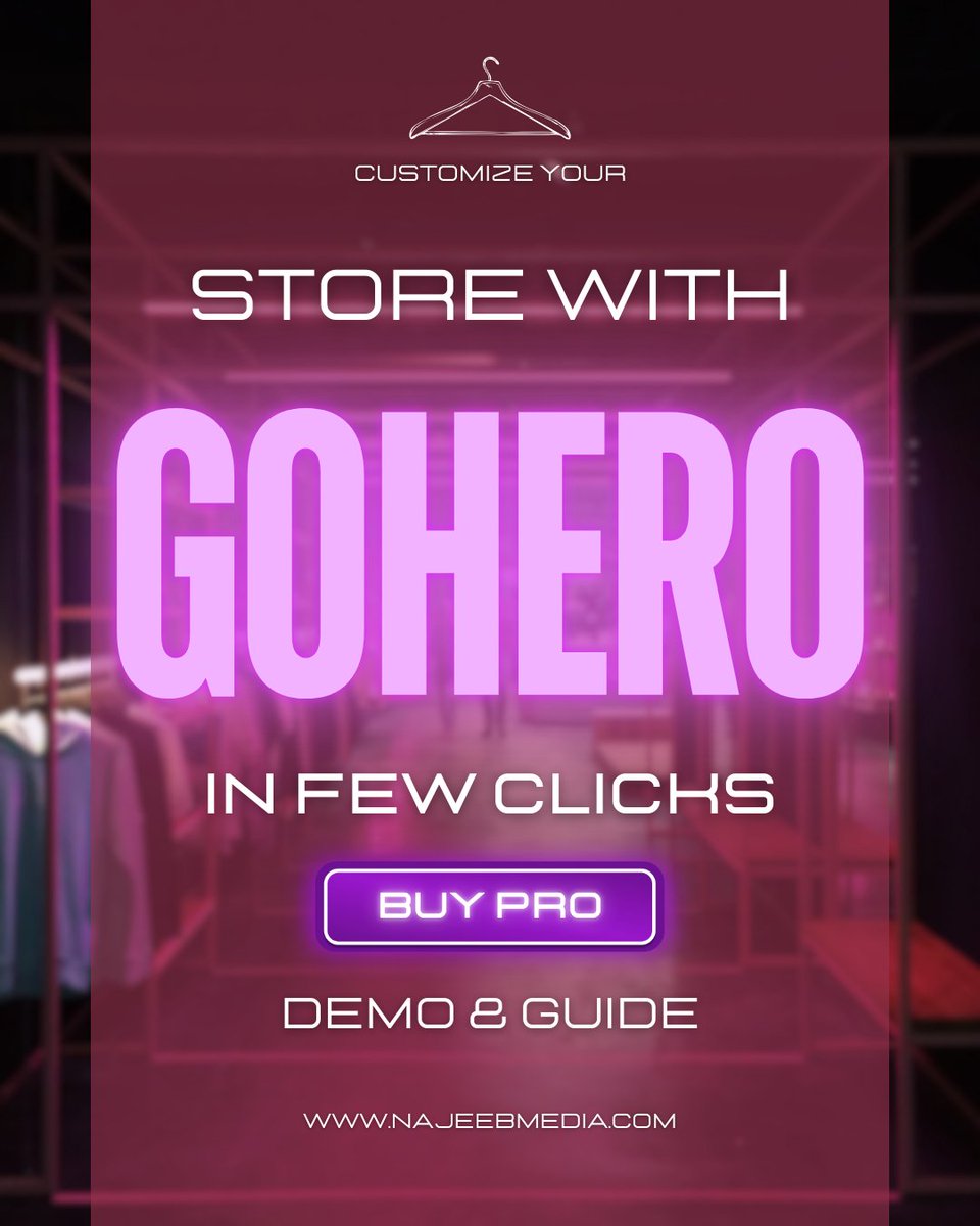 nmedia82's tweet image. With #GOHero, you can now customize your WooCommerce store effortlessly. Change labels, add product tabs, create inquiry forms, and more, all with a user-friendly admin interface designed to make customization a breeze. 🎨
najeebmedia.com/wordpress-plug…
#WooCommerce #StoreCustomization