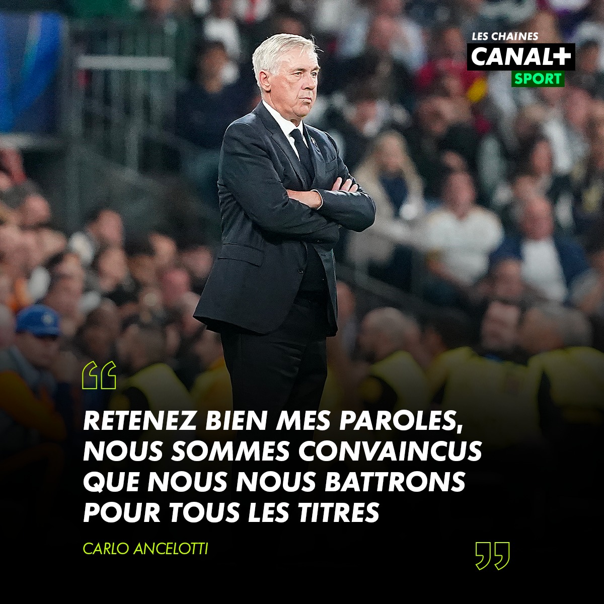 AlphaAliouBald1's tweet photo. C'est un moment difficile pour nous supporters, mais il est important de rester fidèles et de soutenir l'équipe. @MrAncelotti et ses joueurs travailleront sans doute dur pour revenir plus fort dans les prochains matchs. On y crois. https://t.co/sH0O5VyqJY