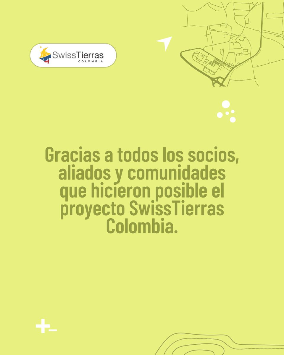 SwissTierras Colombia tweet media