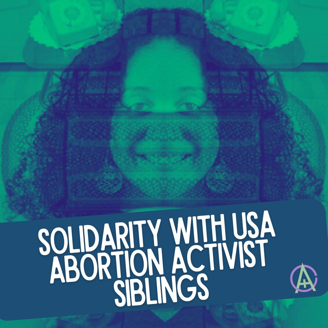 Alliance for Choice send solidarity to everyone in the US striving for bodily autonomy &amp; freedoms.  The work of our sister &amp; sibling activists tells us resistance will persist &amp; it is more important than ever. 
To support access donate to @abortioncare  abortioncarenetwork.org