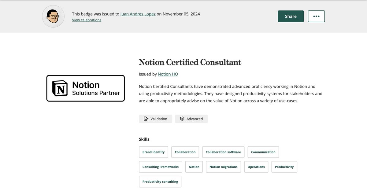 There is a new Notion Consulting Partner in town 😎