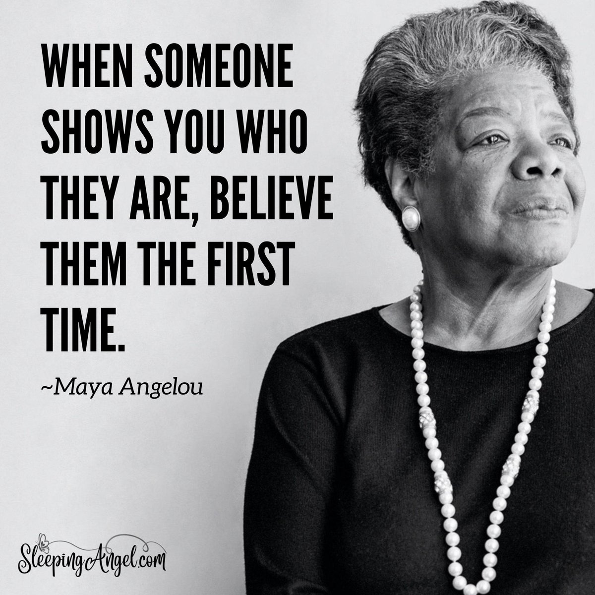 The reason I am not emotionally devastated in the same way I was in 2016, not even close TBH, is because I took to heart what Dr. Maya Angelou stated. And once you accept this truth, you no longer tie your soul to a repeated cause.