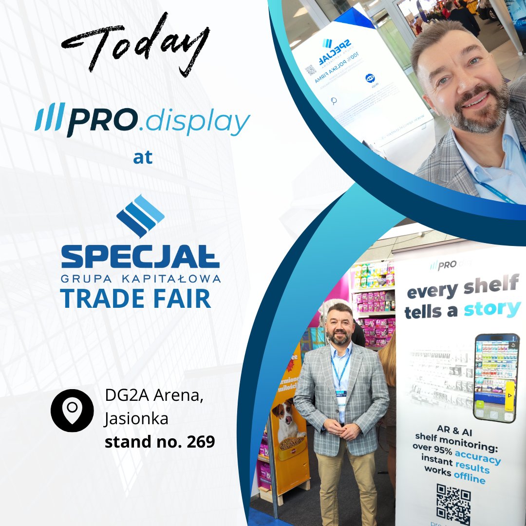 ProbsPL's tweet image. 🔹 Join Us at the 27th Specjał Trade Fair🔹
We’re excited to invite you to visit our stand at one of the most exceptional events in the Polish sales industry, organized by Grupa Specjał. 
👉 Visit us at our stand no. 269 and learn more.
bit.ly/4eerfzT
#PROdisplay #MARS