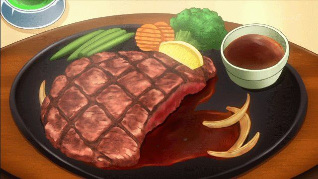 anime_'s tweet photo. The details in anime food animation is amazing 😍 https://t.co/6QLYG5Fy97