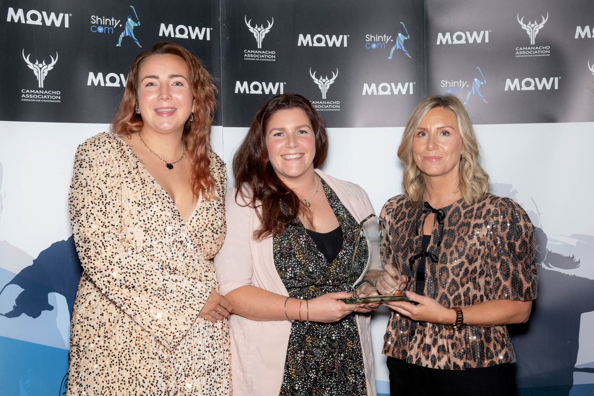 👏 Congratulations to Strathglass Shinty Club for winning the WCA Club Development Award at the annual Mowi Awards!