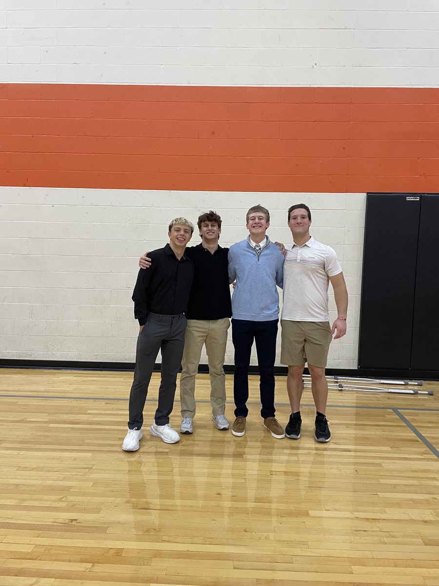 Proud of these guys and their induction into NHS!