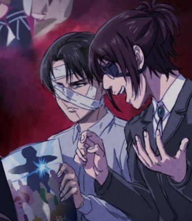 LEVlCORE's tweet photo. the way eren's looking at mikasa, mikasa and annie blushing, aruani holding hands, levihan being cuties, some good аss food today https://t.co/WpAD5SxNZR