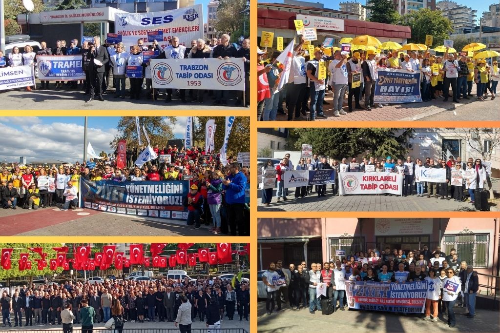 TTB ve Sağlık Emek-Meslek Örgütlerinin ASM’lerde Üç Günlük İş Bırakma Eylemi İkinci Gününde:
Eziyet Yönetmeliğini Geri Çekin, Vergide Adaleti Sağlayın!

👇
ttb.org.tr/385ykmr