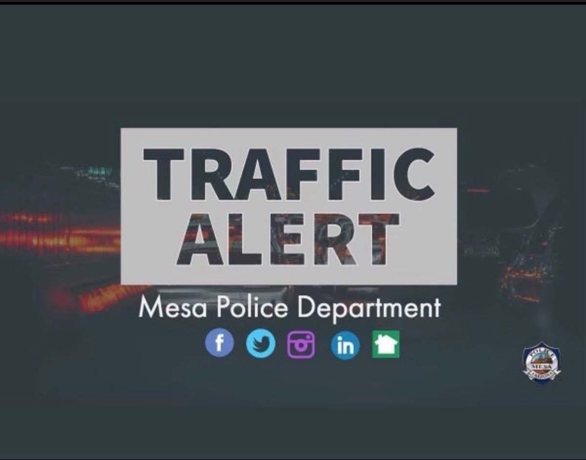 Update on traffic from last nights plane crash. Greenfield is still closed in both directions from McKellips to McDowell. All other traffic is open. If you work in the area that’s closed down, officers are letting people in to their work site.