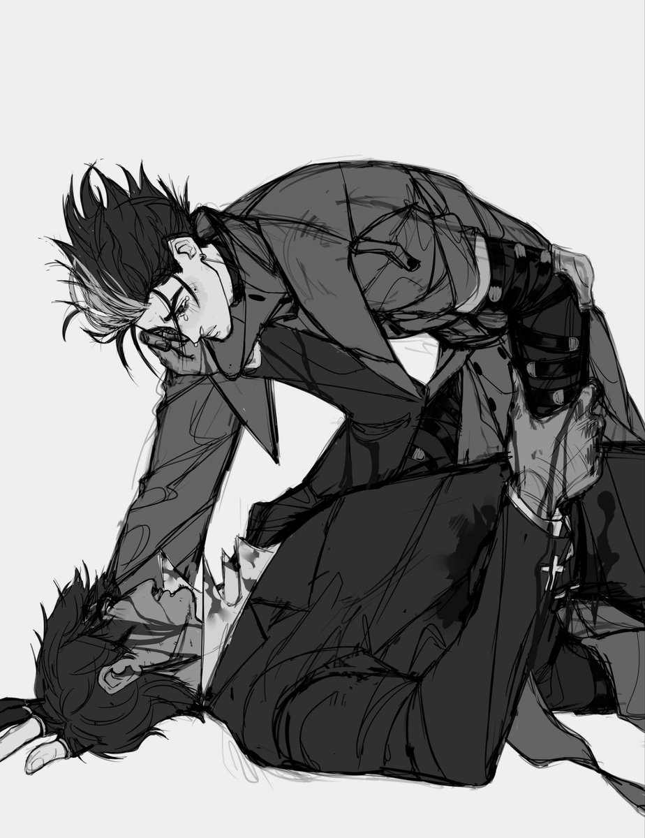 evil_kater's tweet image. found this and remembered how i read volume 10 on my work shift and cried on my break
#trigun #vashwood