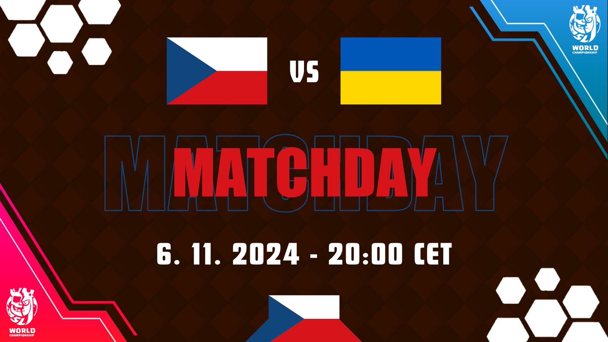 Team Czech Republic CR (@teamcze_cr) on Twitter photo ๐ <a href="/CR_Supremacy/">Supremacy League</a> World Championship
โ๏ธ <a href="/TeamUkraineCR/">๐ง๐๐๐ ๐จ๐๐ฅ๐๐๐ก๐</a> ๐บ๐ฆ
โซ๏ธ Group Stage - 8th round
๐ 20:00 CET ๐ <a href="/CR_Supremacy/">Supremacy League</a> World Championship
โ๏ธ <a href="/TeamUkraineCR/">๐ง๐๐๐ ๐จ๐๐ฅ๐๐๐ก๐</a> ๐บ๐ฆ
โซ๏ธ Group Stage - 8th round
๐ 20:00 CET