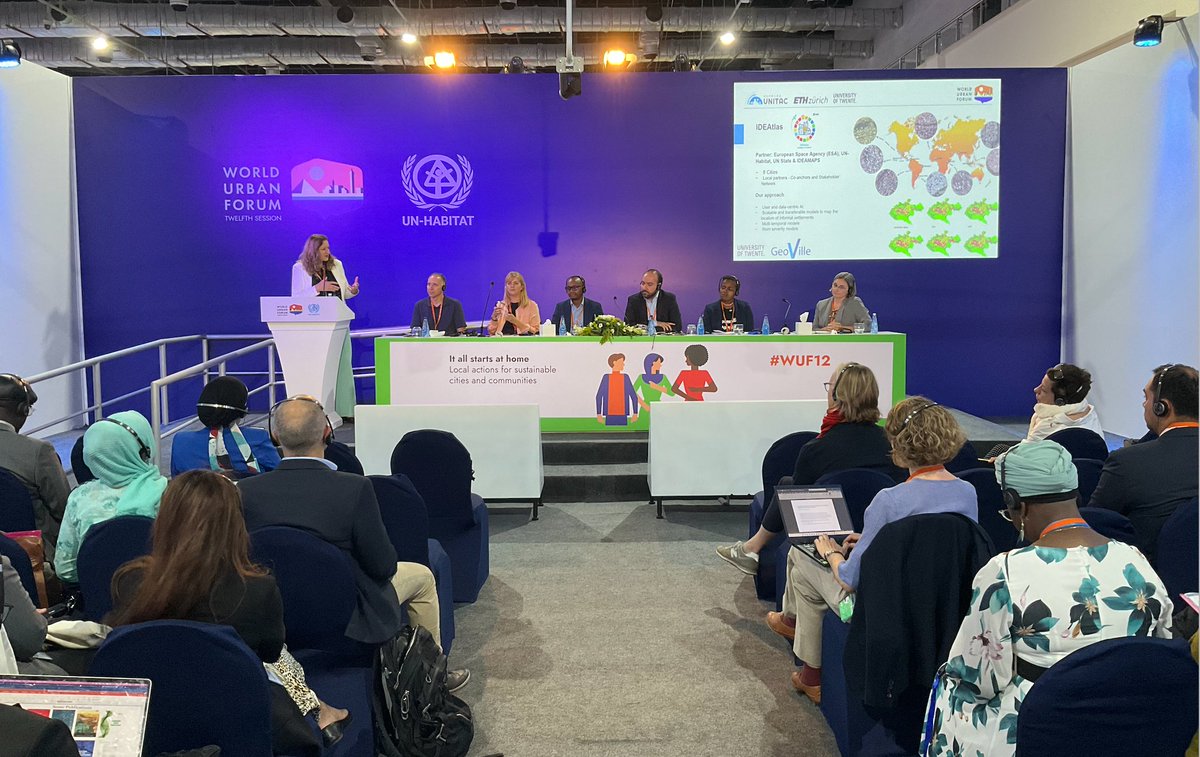 IDEAMAPSNetwork's tweet image. 📣LIVE @WUF_UNHabitat for Leveraging Digital Technologies to Solve the Last-Mile-Problems for Localizing SDG 11 Indicators on Housing and Informal Settlements. 📷 Instructions to join us here 📷lnkd.in/gcrz_RNq Event info: wuf.unhabitat.org/event/wuf12/le…