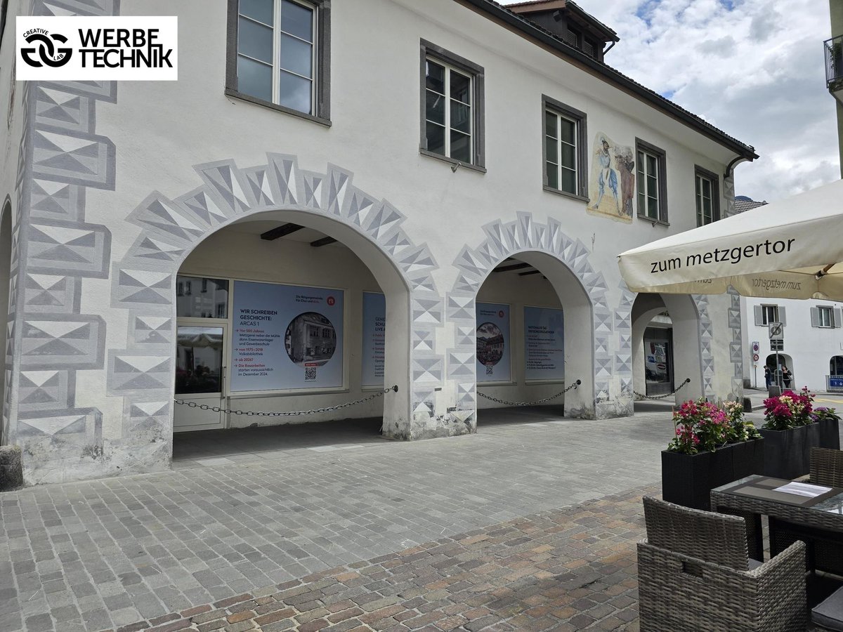 doczippo's tweet photo. Die neuen Schaufenster der Bürgergemeinde Chur – beeindruckend im Digitaldruck umgesetzt! 🌟✨ #Chur #Digitaldruck #Schaufenster #Innovation #Bürgergemeinde #Design

---

Feel free to adjust or add any specific hashtags or details relevant to your post! https://t.co/08tT2xXzFN