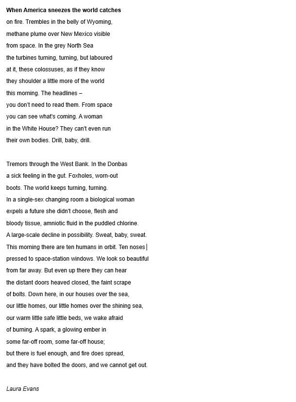 Woke early, saw news, got depressed, wrote a poem #Trump #USAElection2024