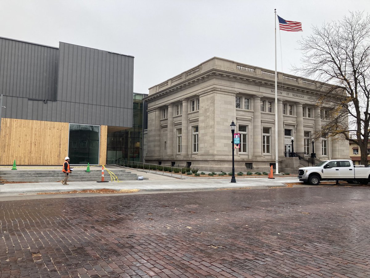 Monday <a href="/ESU_10/">ESU10</a> Art Teachers together making prints with gelli plates &amp; aluminum foil, sharing lesson plans &amp; teaching strategies, &amp; visiting <a href="/UNKearney/">University of Nebraska at Kearney</a> Walker Gallery &amp; <a href="/NebraskaArt/">Museum of Nebraska Art</a>. Excited to see MONA making plans to connect #FineArtsEdNebraska Ts &amp; Ss to NE art. <a href="/NDE_News/">NDE NEWS</a>