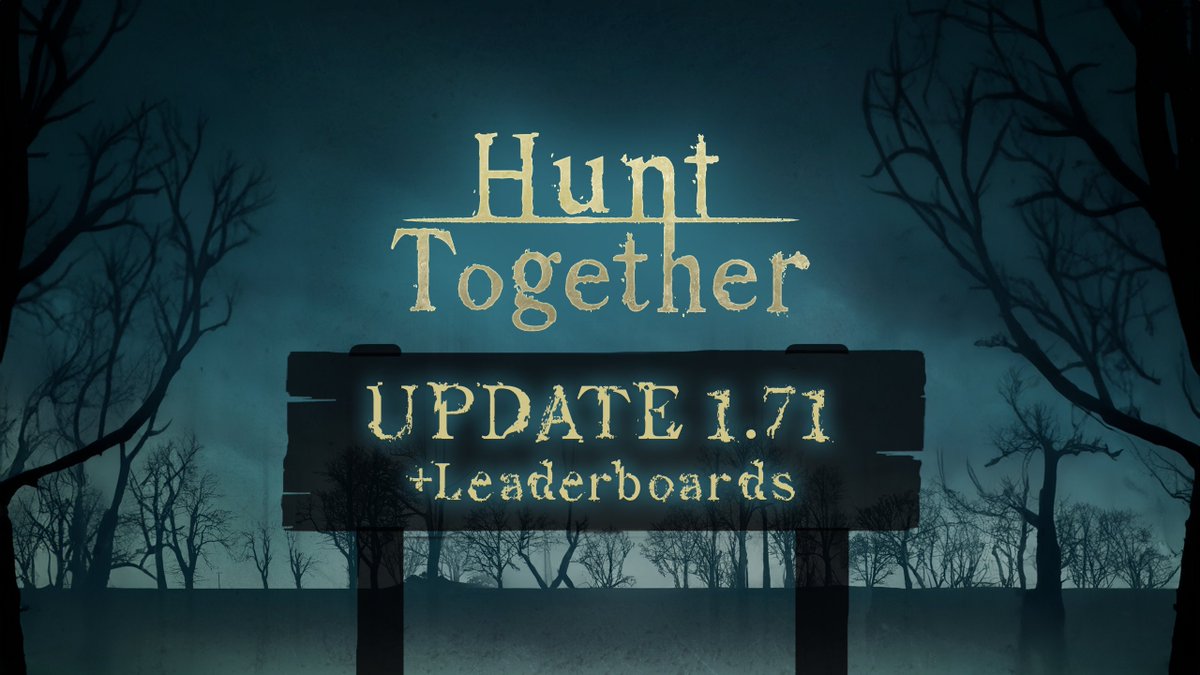 Update 1.71 for Hunt Together is Now Live! 🔦
👻 Added leaderboards
👻 Skins unlockable by level
👻 Level cap increased to 16
👻 Performance, card balance and bug fixes!
#gaming #horrorvr #virtualreality #oculus #metaquest #multiplayergame #pvp