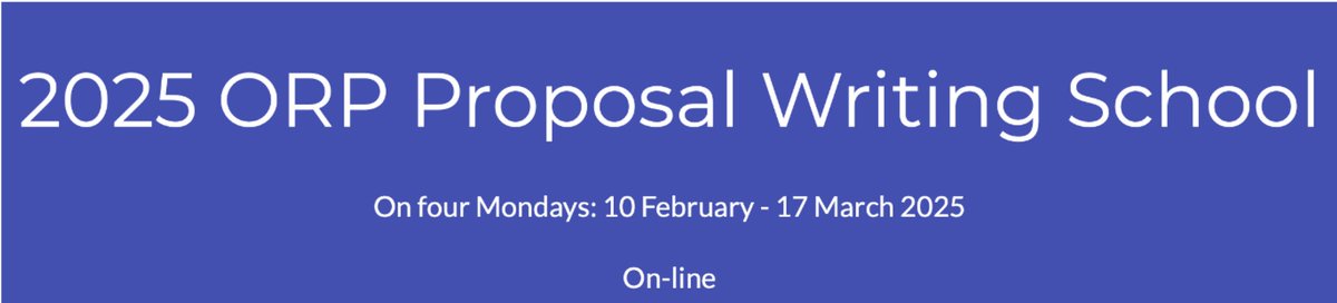 Do not miss the 2025 ORP Proposal Writing School - On four Mondays from 10 February-17 March 2025. Online format. www2.mpia-hd.mpg.de/~korhonen/ORP_…  <a href="/jivevlbi/">JIVE</a>  <a href="/RadioNet_EU/">RadioNet</a> <a href="/ASTRON_NL/">ASTRON</a> <a href="/LOFAR/">Low Frequency Array</a> <a href="/jodrellbank/">Jodrell Bank</a> <a href="/SKAO/">SKA Observatory</a> #astronomy <a href="/ESO/">ESO</a> <a href="/mpi_astro/">Max-Planck-Institut für Astronomie</a> <a href="/nordictelescope/">NOT Telescope</a> <a href="/ObsCalarAlto/">Observatorio Astronómico de Calar Alto</a> <a href="/LCO_Global/">Las Cumbres Observatory</a>