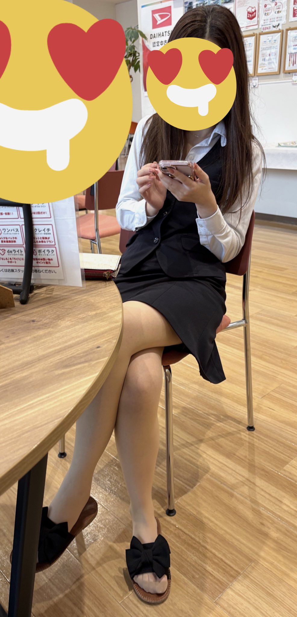 パンスト奥様　ハイヒール 